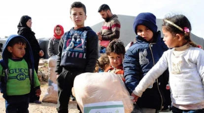 Campaña de ayuda humanitaria a los refugiados Sirios