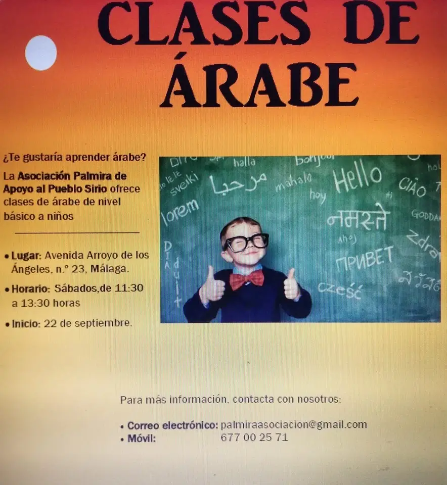 Clases de árabe para niños